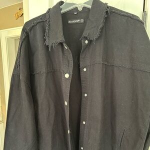 Black Shacket - Womens large